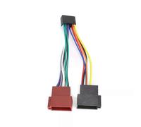 Adaptador de conector de arnés hembra de bus ISO de 16 pines compatible con adaptador auxiliar NC, adaptador