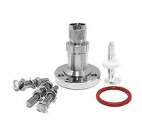 Adaptador de Conector de Brida de 7/8" a Conector Macho N: construcción de latón de for una transmisión de señal confiable.