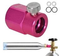 Adaptador de Conector de CO2 para Adaptar Botellas Grandes a Recipientes Pequeños Compatible con SodaStream Duo, Crystal 3.0, Gaia, Art, Terra y E-Duo para conectar la botella de CO2 W21.8-14
