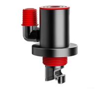 Adaptador de conector de drenaje de fregadero de plástico y acero inoxidable, varios tamaños, apto para purificador, lavavajillas, electrodomésticos, camino, diseño resistente a fugas, 15 x 15 cm para