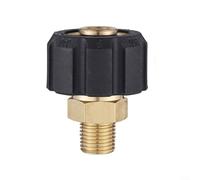 Adaptador de conector de espuma de nieve de alta presión para Bosch con función de conexión rápida fácil para manguera de jardín (C)