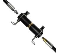 Adaptador de conector de manguera de alta presión compatible con Parkside Kärcher serie K Acoplamiento rápido Conexión rápida Latón Acero inoxidable limpiador de alta presión Accesorios Click
