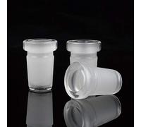 Adaptador de conector de vidrio 18mm macho a 14mm hembra para accesorios de vidrio Bong