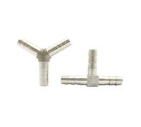 Adaptador de conector en forma de Y for tubería de 3 vías de acero inoxidable 304, 4/6/8/10/12/13/14/15/16/19/20 mm, espiga for manguera(Y-Type 16mm)