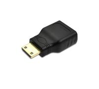 Adaptador de Conector Hdmi- Cable Compatible 90 ángulo Esquina dejado hacia Arriba Abajo el Extensor Hembra Masculino, M~ni/Micro a HDMI Extensión(Mini HDMI to HDMI)