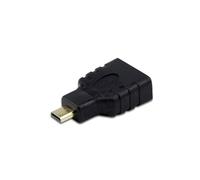 Adaptador de Conector Hdmi- Cable Compatible 90 ángulo Esquina dejado hacia Arriba Abajo el Extensor Hembra Masculino, M~ni/Micro a HDMI Extensión(Micro HDMI to HDMI)