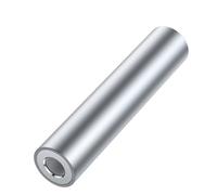 Adaptador de conector macho hembra AUX de 3,5 mm para extensión de cable extensor de acoplador estéreo de 4 secciones