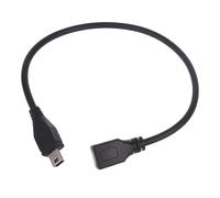 Adaptador de conector mini USB macho a micro USB hembra, cable de sincronización de transferencia de datos para grabador de coche, navegador, mini USB hembra a micro USB macho micro USB hembra a mini