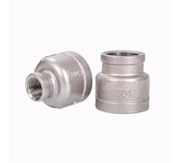 Adaptador de conector tubería reductor enchufe acero inoxidable 304 hembra NPT 18, 14, 38, 12, 34, 1, 1-14, 1-12(NO7)