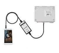Adaptador de conexión auxiliar de yomikoo, Radio de coche 3,5 mm Adaptador de entrada de audio AUX jack interfaz para toyota (6 + 6) pines Camry 2005 - 2011, Avensis 2003 - 2011, Corolla 2005 - 2011,