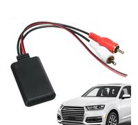 Adaptador de conexión inalámbrica para coche, receptor estéreo de audio y música, adaptador de cable auxiliar de radio estéreo, módulo receptor auxiliar, cable de audio de radio de música
