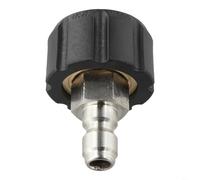 Adaptador de conexión rápida para lavadora a presión, conector M22 hembra a macho de un cuarto de pulgada, tres octavos QD a M22 catorce mm, conector de manguera de alta presión (1/4 QD macho a M22 14
