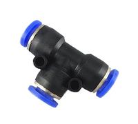 Adaptador de conexión rápida para manguera de aire 10 Unids/lote Accesorios Neumáticos Conector En T Empuje De Junta Rápida PE4-PE16(PE8mm)