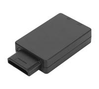 Adaptador de Controlador Inalámbrico para Consola Saturn, Adaptador Inalámbrico de Respuesta Rápida y bajo retardo. (Black)