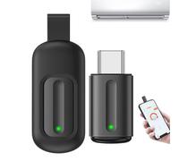 Adaptador de controlador IR - Aleación de aluminio de 2,6 x 1,1 x 0,6 cm Plug and Play | Controlador remoto inteligente IR para proyector de TV con conectividad de smartphone - Control | Escuela Hogar