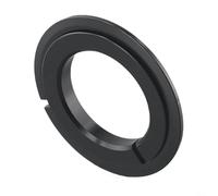 Adaptador de conversión de auriculares de bicicleta para horquilla de dirección cónica, corona de aleación de aluminio para junta de anillo, espaciador de reducción de 30 mm a 39,8 mm para reparación