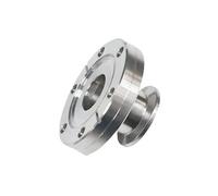 Adaptador de conversión de brida Conflat a KF, brida de transferencia al vacío, convertidor reductor de diámetro variable 1 pieza(25 * 25)