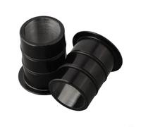 Adaptador de conversión de eje pasante de 15 mm a 12 mm, para Hope, CNC 7075 manga QR de aluminio, con reducción de ruido de anillo de goma, para bujes de freno de disco de carretera
