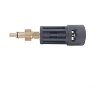 Adaptador de conversión de lanza de enchufe hembra K para disparadores de lavadora a presión G1/4, conector nominal de cobre y acero inoxidable 3600 psi (C)