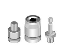 Adaptador de conversión de llave de taladro eléctrico a martillo eléctrico, mejora la eficiencia, comodidad, portabrocas de conversión, juego de cabezales de conversión