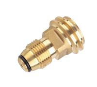 Adaptador de conversión inflable para tanque de interfaz de propano para camping, junta de conversión al aire libre