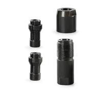 Adaptador de conversión para amoladora en ángulo, amoladora recta con pinzas de 3 mm y 6 mm incluidas para herramienta roscada de 5/20.3 cm-11, herramienta de amoladora en ángulo, juego de conversión