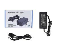 Adaptador de corriente 230V - 12V 5A para cámaras de vigilancia y sistemas de vigilancia DVR/NVR