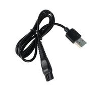 Adaptador De Corriente CA For Afeitadora De Pared HQ850 De 8 V Y 100 MA, Compatible Con Afeitadoras PHILIPS HQ915, HQ916, HQ988, HQ909, S5082, S5080, S5091, FT618 Y FT668.(Only USB Cable)