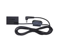 Adaptador de corriente Canon 0250C001 para cámaras EOS Rebel T6i y T6s, interior, negro