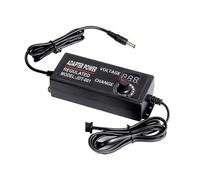 Adaptador de Corriente con regulador de Pantalla Ajustable de 3 V, 5 V, 6 V, 9 V, 12 V, 15 V, 18 V, 24 V, 1 A, 2 A, 3 A y 5 A.(3V-24V 2A,EU Plug)