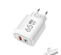 Adaptador De Corriente | Cubo Cargador USB C | Adaptador de Cubo Portátil para Portátil Tableta Cámara Reloj Enchufe Rápido Viaje Hogar Dormitorio Hotel Apartamento