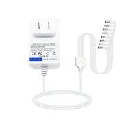 Adaptador de corriente de 4.5 V CA/CC de 4 salidas compatible con Lemax Lighted Accessory 94566 94563 94564 94565 74295 74269 74707 84428 44242 luces de pueblo de Halloween para Navidad, decoración de