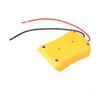 Adaptador de corriente de batería para Dewalt, adaptador de batería externo de 18 V con conexión de cable para proyectos de bricolaje, juguetes RC (sin fusible)