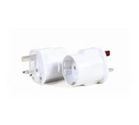 Adaptador de corriente Gembird A-AC-EUFUKM-01 Type F Blanco 13A