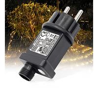 Adaptador de corriente LED de 31 V con función de memoria, controlador de transformador LED Aicharynic de 8 modos, enchufe estándar GS IP44, adaptador de repuesto de 6W, adaptador LED de bajo voltaje