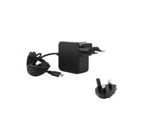 Adaptador de corriente - MICRO BATTERY - CA 65 Vatios - 100-240V - 3.3A - Negro