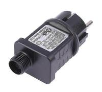 Adaptador de corriente para cadena de luces LED de 3,6 W y 31 V, con temporizador, resistente al agua y tecnología IP44.