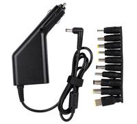 Adaptador de corriente para coche, cargador para portátil, cargador multifuncional universal de 90 W con puerto USB, 10 adaptadores para DELL Lenovo