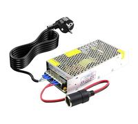 Adaptador de corriente para coche, convertidor de voltaje de 220 V a 12 V 20 A 240 W, encendedor de cigarrillos, adaptador con buje de encendedor de cigarrillos para nevera, aspiradora de coche