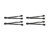Adaptador de corriente PCI Express de 2 piezas hembra a 2 conectores macho duales de 8 pines (6+2)