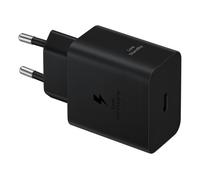 Adaptador de corriente Samsung de 45W con cable de 1,8m 5A EU, negro