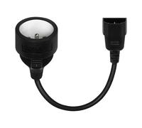 ADAPTADOR DE CORRIENTE SAVIO IEC C14 - CEE 7/5(E)