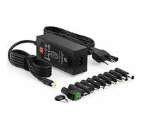 Adaptador de Corriente Universal CA a CC Zolt 45W 5V 6V 7,5 V 9V 12V 13,5 V 15V 3A Transformador de Suministro, Fuente de alimentación conmutada con 10 Conectores