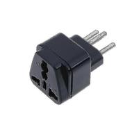 Adaptador de corriente universal de EE. UU. y UE a Suiza, diseño compacto 4 en 1 para viajes a Suiza.
