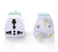 Adaptador de corriente universal Kiplyki al por mayor, convertidor de enchufes de viaje de CA de EE. UU., UE y AU a Reino Unido y Hong Kong.