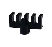 Adaptador de cubierta de raqueta, columna ovalada de 1,16 pulgadas, reductor de carga de tensión, protección de superficie de contacto, accesorio universal de distribución de presión para preparación