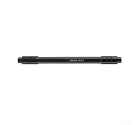 Adaptador de cubo de bicicleta de aleación de aluminio de 12 mm a 9 mm, ideal para entusiastas del ciclismo (12 x 142 a 9 mm, negro)