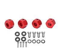 Adaptador de cubo de rueda hexagonal RC, conector de ampliación de cubo para vehículo de coche sobre orugas Traxxas 1/10 RC (8mm)