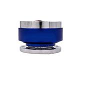 Adaptador De Cubo De Volante De Liberación Rápida Con Desmontaje Rápido Kit Racing Boss Estilo De Coche(Blue)
