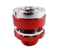 Adaptador De Cubo De Volante Kit de adaptador de volante de liberación rápida para Thrustmaster T500 T300 T-GT TX JHVVBFWF(Red)